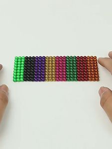 3/5 มิล ลูกปัดแม่เหล็ก 216เม็ด ลิเมตร เด็ก ลูก เหล็ก ลูกบาศก์ แม่เหล็ก พัฒนาของ Zdandan