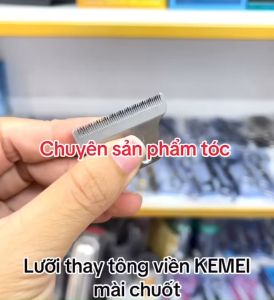 Kemei Bộ Lưỡi Viền 1949 5021 5027 1948 1945 1946 Thay Tông Đơ Kemei Mài Chuốt Sắc Bén Thép Không Gỉ Độ Bền Cao