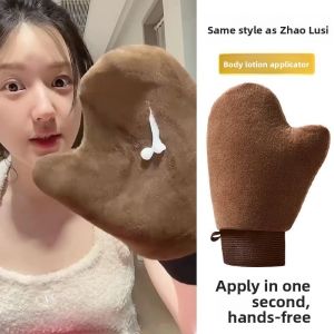 Body Lotion Moisturizing Cream Sunscreen Tanning Gloves Quick Application Essential Oil