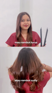Catok Pelurus Rambut Profesional Hair Straightener Temperatur Suhu