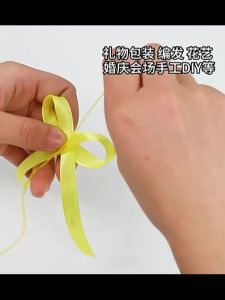 Ruy băng lụa vải satin 1cm nhiều màu sắc làm hoa nơ gói quà trang trí giáng sinh cuộn 22 mét-NIEVE