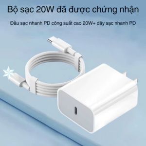 Bộ Sạc Nhanh Dock sạc Cáp sạc IP PD 35W (Cho IP 1516) PD 20W (Cho IP 14131211) Đầu Cắm Chuẩn US