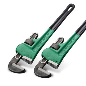 ISKU kunci pipa pipe wrench kunci ledeng 10 12 14 18 24  inch / alat perbaikan pipa air/adjustable pipe wrench/cocok untuk pipa dan baut