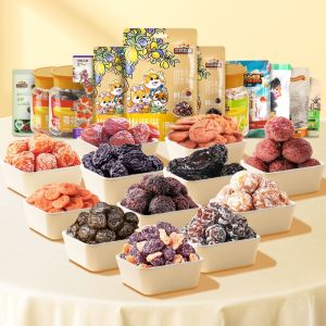 Three Squirrels Plum Snacks Dried Fruit Halves Nine-Made Sour Plum Strips Stewed Plums Chinese Plum Halves Snacks from Anhui