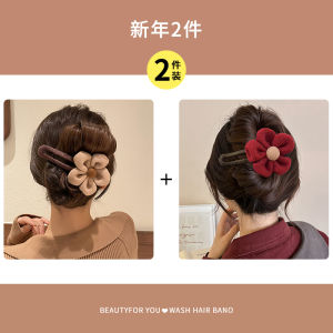 Kẹp Tóc Hoa Cỡ Lớn Cho Phụ Nữ Kẹp Tóc Sau Đầu Phụ Kiện Tóc Thời Trang Kẹp Tóc Một Từ Kẹp Cá Mập Phụ Kiện Tóc Pink Empress