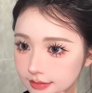 [No Glue] FindLove Butterfly Elf Eyelashes C Curl 11-13mm False Eyelash Natural Self Adhesive Lashes Reusable Eyelash Extension