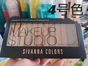 Thailand Sivanna Si Wei Na 12-Color Eye Shadow Plate Super Hot Beginner Internet Celebrity Shimmer Matte Earth Color Brightening