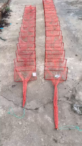 Bát quái Đỏ bắt ếch bắt cá tômlươntrạch 15 Khung Và 18 Khung ( ĐK 24x34cm Dài 5m và 6m ) MS 111.
