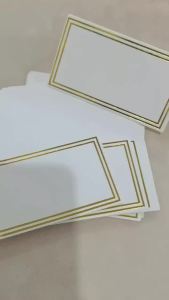 50CARD Table Card Wedding Name Guest Seat Sign In Card