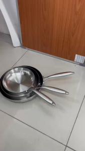 GVW Stainless Steel Pan Kuali Non Stick Pan Wok Non Stick Frying Pan Cooking Pot Bowl Cookware Kuali