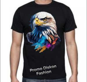 Baju Kaos Pria Wanita Kaos 100%Cotton Combed Katun 24s