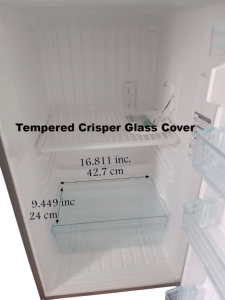 Tempered Glass Shelf for Fridge 17.913in x 12.795in