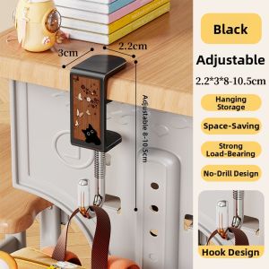 evesigar | Heavy Duty Student Table Hook