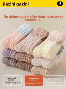 JIAZINI | Winter Thickened Coral Velvet Socks