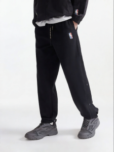 Jack Jones | NBA Collaborated Spring Cotton Loose-fit Cuff Button Mens Sweatpants