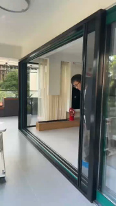 🔥SG Free onsite🔥Balcony Auto-retractable Insect Screen Door Pet Mesh Door Aluminum Frame