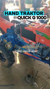 Mini Tiller Quick 8.5 hp G1000 Komplit mesin diesel