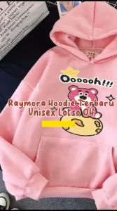 Hoodie Sweater Anak Perempuan Terkece Lotso Ooh Bahan Fleece Usia 5-15 Tahun