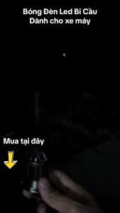 (LẮP CHO XE ĐIỆN BÌNH) ĐÈN BI CẦU CHÂN H4 Đèn LED 10W gắn Đèn Pha Xe Máy Có 2 chế độ Cos Vàng Pha Trắng