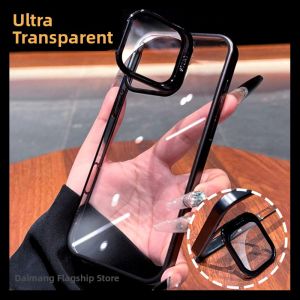 DAIMANG | Transparent Non-Yellowing Lens Stand for iPhone 16promax 15pro 14 13 12 17air