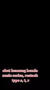 MASTER CAM BRT NOKEN AS SONIC 150 SUPRA GTR 150  CBR 150 NEW CB 150 R