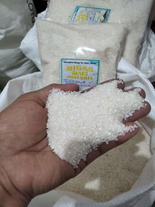 Mqis Rice 1kg #14 White Bigas mais Corn Grits White | Lazada PH