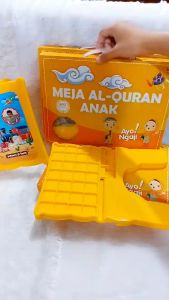 Meja Rekal Anak Gratis Custom Nama dan Foto Bahan Plastik Kokoh Anti Air TANPA PO Free Box