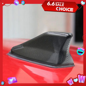 16cm Universal Carbon Fiber Look Car Roof Top Mount Shark Fin Aerial Antenna Toppers Auto Radio AM FM Antenna Signal Amplifier