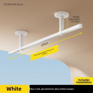 BIREN | Balcony Mounted Ceiling Clothes Drying Rack