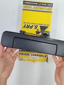 มือเปิดฝาท้าย อันกลาง ดีแมกออลนิล D-MAX ปี 2012-2015 สีดำลาย ยีห้อ S.PRY รหัสสินค้า A290