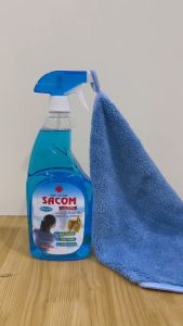 Nước Lau Kính SACOM siêu sạch -Dung tích 540ml và 900ml -Hương thơm dịu nhẹ lau sạch chống bám bụi