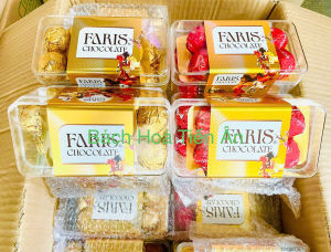 Kẹo Socola FARIS 2 tầng 150gr 12V  hàng nhập khẩu tết an khang 2026