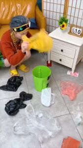 JA PLASTIK SAMPAH GULUNG 45X50CM + TALI 1 ROLL ISI 15 LEMBAR / KANTONG SAMPAH ROLL TALI/SAMPAH