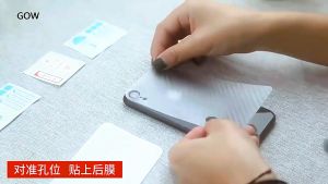 PROMO Garskin Carbon TECNO SPARK 30C Cover Pelindung Layar Belakang