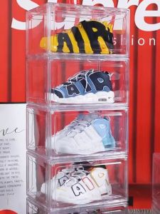 Trove Kotak sepatu/rak sepatu akrilik berkualitas tinggi yang sepenuhnya transparan