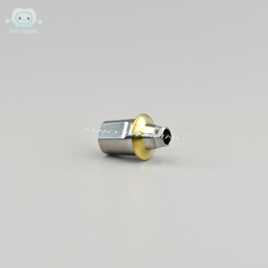 Dental Straight Titanium Mini Regular Hex Abutment Transfer Abutment 5 Fit for Osstem Metal Product
