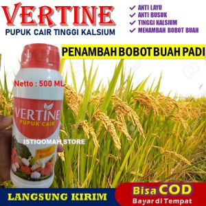 Pupuk Pembesar Buah Padi Bagus VERTINE KALSIUM 500ML Pupuk Bobot Super Buah Padi Berisi Paling Ampuh