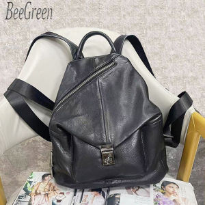 BeeGreen กระเป๋าสะพายหลังท่องเที่ยว แฟชั่นกระเป๋าสะพายหนัง ผู้หญิง กระเป๋าสะพายไหล่ ราคาที่เหมาะสม