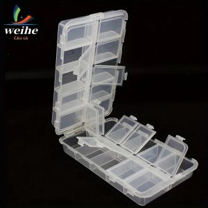 Weihe FISHING | Hộp Đựng Mồi Câu Trong Suốt Gấp Gọn WEIHE 1 Cái Hộp Đựng Đồ Câu Cá Di Động Chất Liệu ABS Hộp Đựng Dụng Cụ Câu Cá