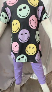 SET BAJU LEGGING BUDAK PEREMPUAN SIZE 4-10 100% COTTON BRAND NF LONG/SHORT SLEEVES BAJU BUDAK SELUAR LEGGING BUDAK