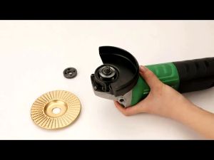 ใบเจียร์ขัดไม้ ใบขัดไม้ 100mm โลหะทังสเตนคาร์ ใบเจียร์ไม้แบบแบน ใบเจียร์แกะสลัก บุ้งขัดไม้ เครื่องมือแกะสลักไม้แผ่นขัด