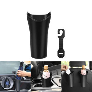 Waterproof Car Umbrella Holder Bucket Multifuntional Auto Water Bottles Rack Auto Garbage Can Car Umbrella Storage Bucket