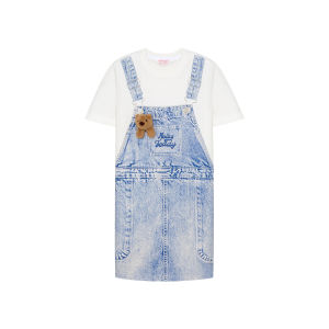 Trendy Fashion Two-piece Imitation Womens Dress
