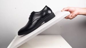 Brand WHITBY （3 Days Delivery） Fashion Formal Shoes for Men Business Shoes Men Loafer Shoes Genuine Leather Shoes Casual Driving Shoes Plus 45 46 47 48