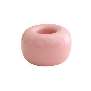 Creative Ceramic Macaron Color Couple Toothbrush Holder Stand Vertical Single Person Toothbrush Rack Personalized Bathroom Tool