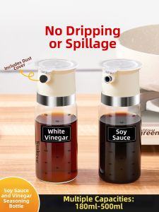 KuaKe | Pretty Food Grade Soy Sauce and Vinegar Dispensing Bottle