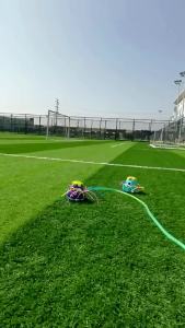 Space Rocket Octopus Sprinkler Water Toy Automatic Rotation Fun Spray Water Childrens Water Playing Outdoor Toys