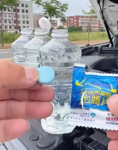 Concentrated Rain Brush Celaning Essence Effervescent Tablets