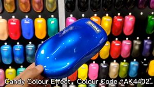 AIKKA AK4402 New Brilliant Blue | Candy Series | Automotive 2K Car Paint Motor Body Aerosol Spray Cat Kereta DIY 车漆