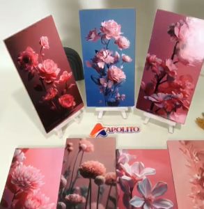 HIASAN DINDING BUNGA PINK AESTHETIC (15X30CM) WALL DECOR PAJANGAN DINDING POSTER KAYU RUANGAN DEKORASI KAMAR PAJANGAN TEMBOK